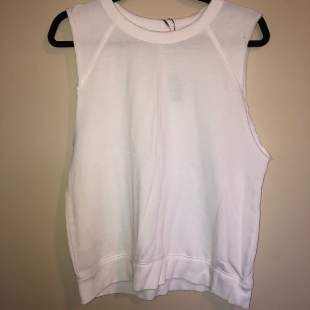 White Arie Tank Top